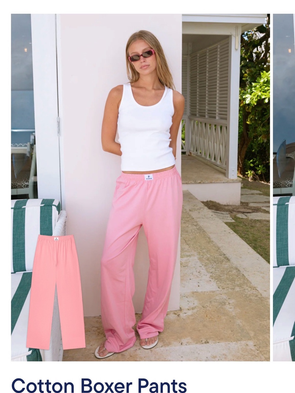 PARKE - Summerland Conch Cotton Boxer Pants
